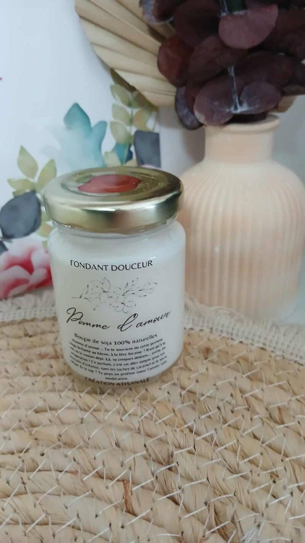 Bougie  Pomme d’amour