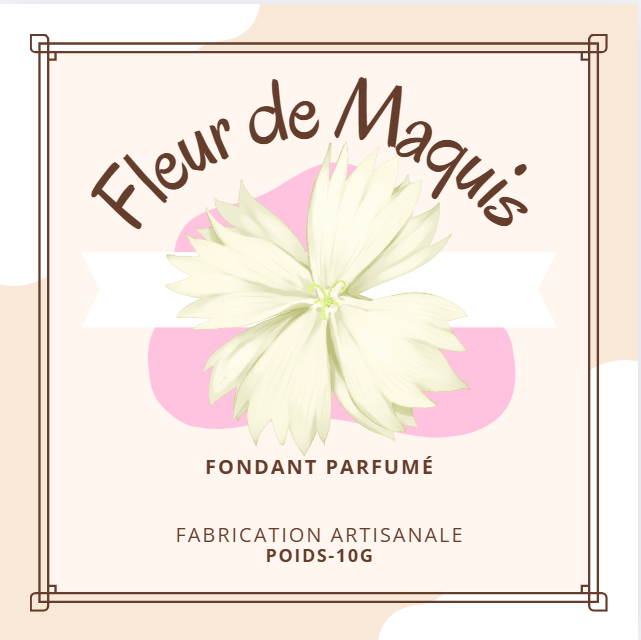 Fondant Fleur de Maquis