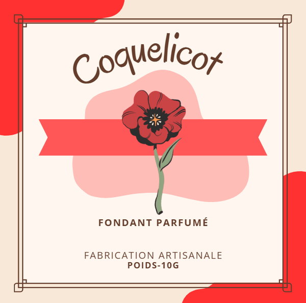 Fondant Coquelicot sauvage