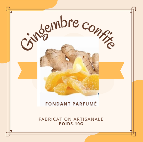 Gingembre confit