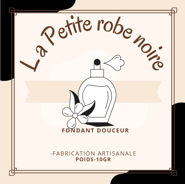 Fondant Podium ( la petite robe noir)