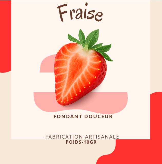 Fondant Fraise