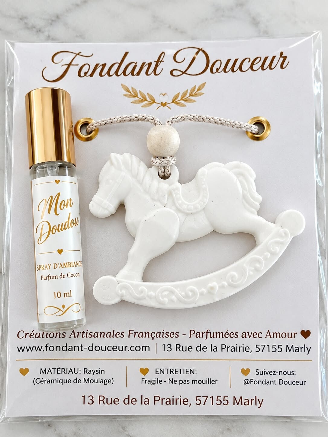 CHEVAL PARFUMÉES RESINE