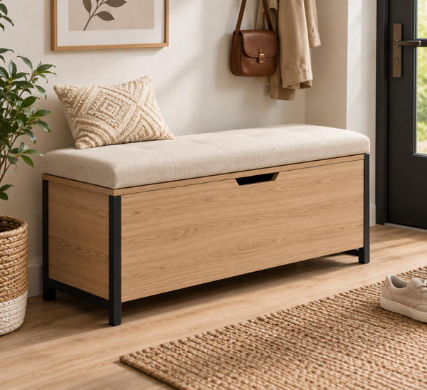 BANC DE RANGEMENT AVEC COFFRE