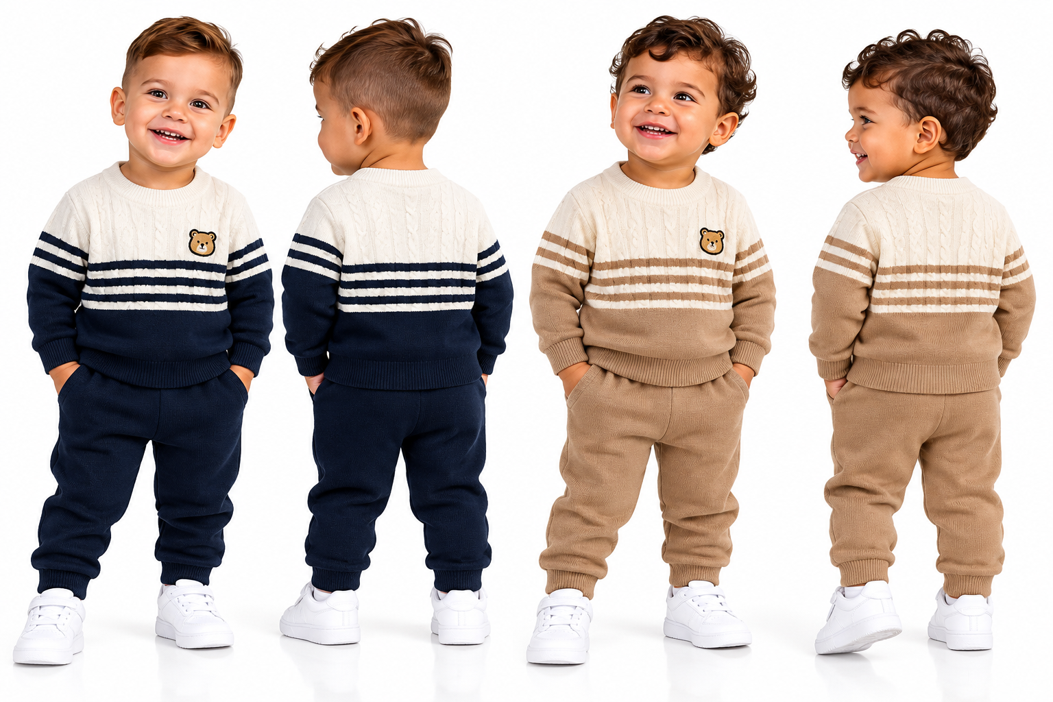 Gebreide set