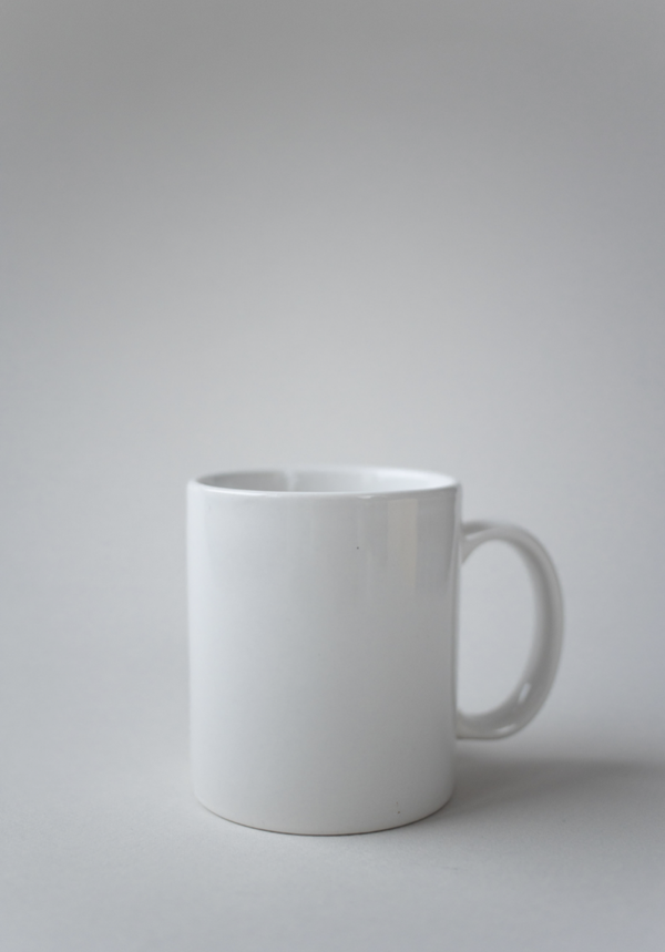 White Ceramic Coffee Mugs