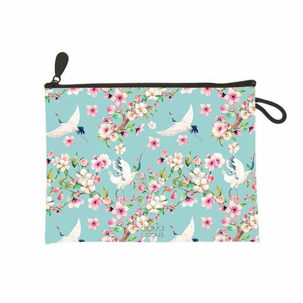 etui/clutch Kraanvogel