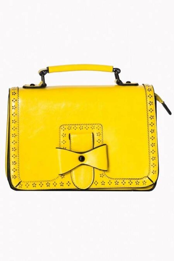 handtas Scandal geel