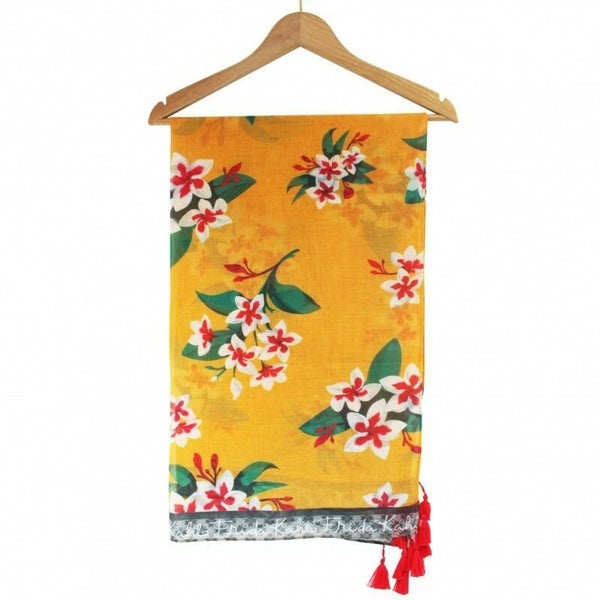 sjaal mosterdgeel Frida Kahlo