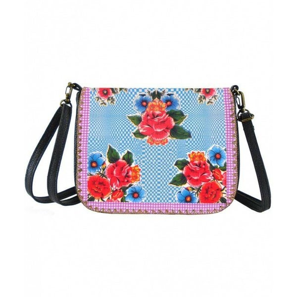 handtasje retro Bloemen