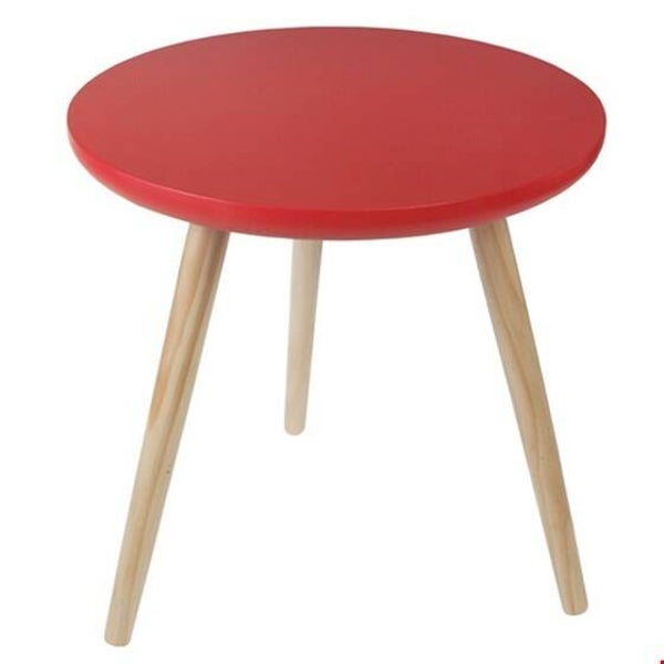 tafeltje retro jaren '50 rood