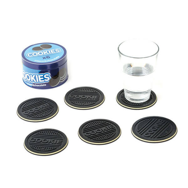 onderzetters Cookies (set van 6)