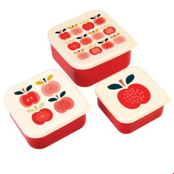 set van 3 doosjes retro Appeltjes