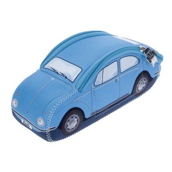etui / toilettasje klein VW Beetle 3D  (lichtblauw)