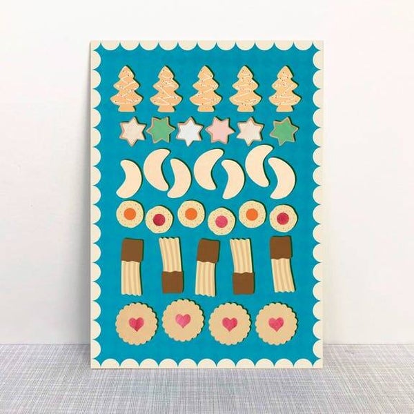 postkaartje Koekjes + envelop