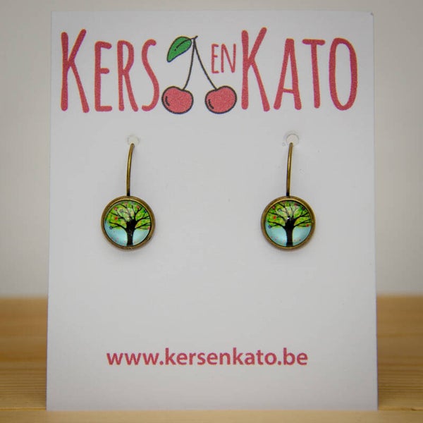 oorbellen Boom 06 (oudbrons)