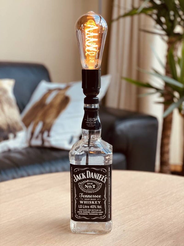 Lamp Jack Daniel's Whiskey (1) - handgemaakt door Pete's Workshop