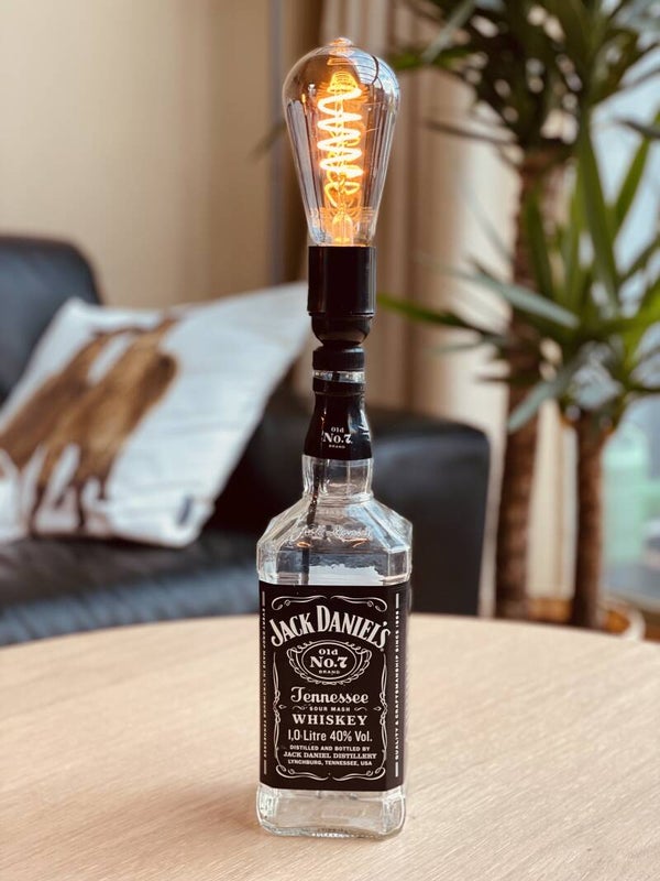 Lamp Jack Daniel's Whiskey (2) - handgemaakt door Pete's Workshop
