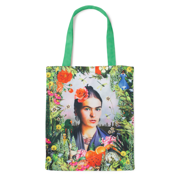 Gevoerde katoenen tas Luxe, Frida Kahlo