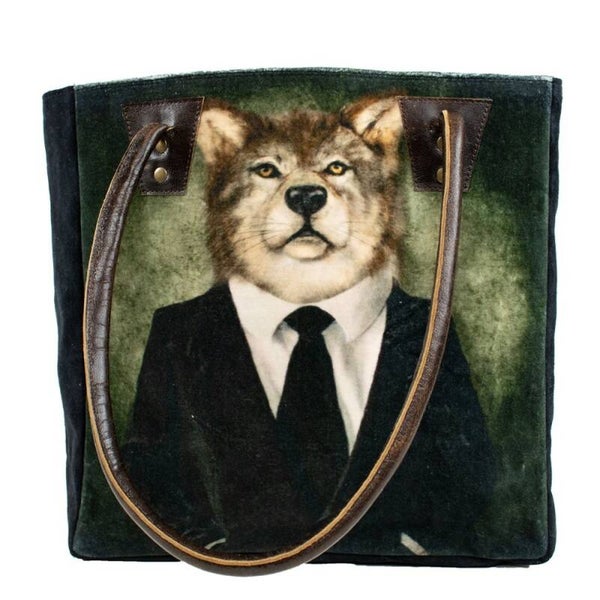 super toffe handtas Mr. Wolf