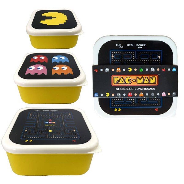 set van 3 doosjes Pac-man (MLXL)