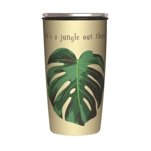 drinkbeker RVS Jungle out there