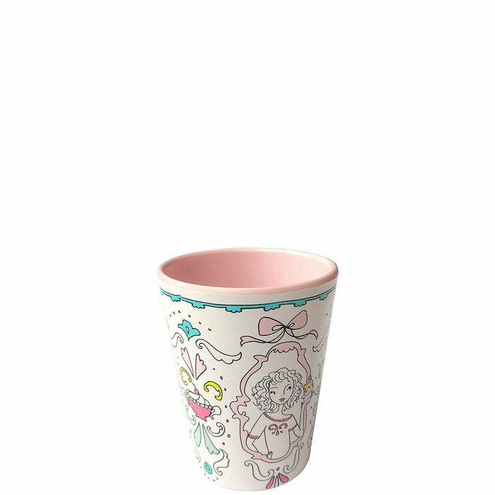 bekertje roze Bakken met Jill