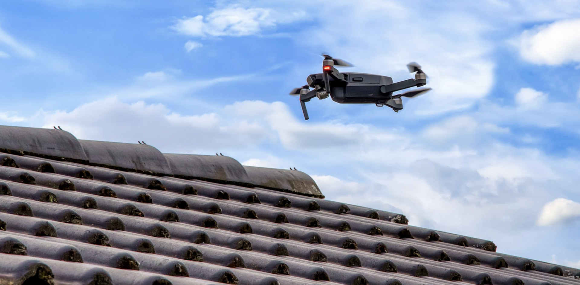 Droneinspeksjon tak