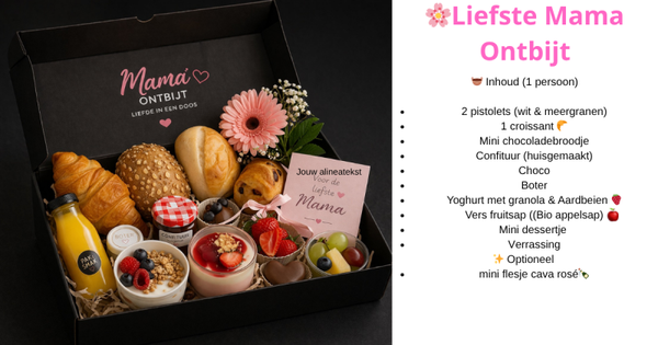 Liefste mama ontbijt