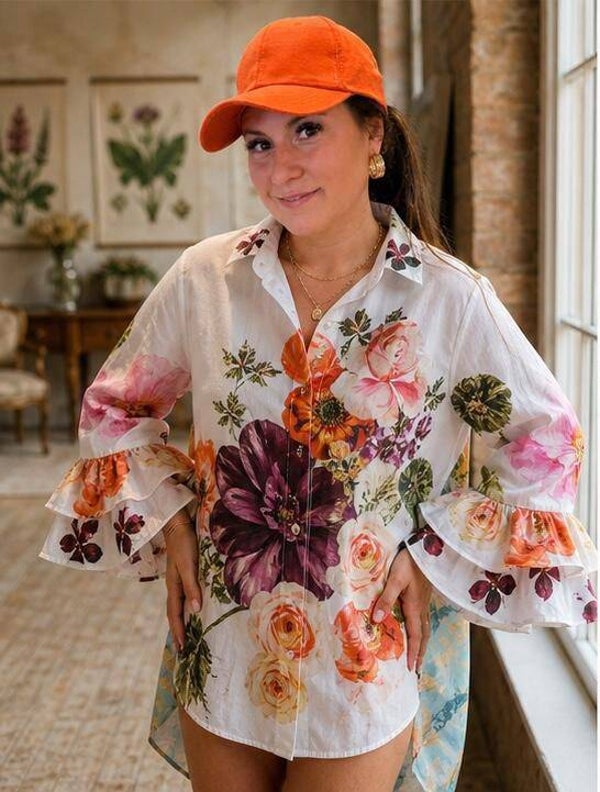 🌸 Bloom Elegance Blouse