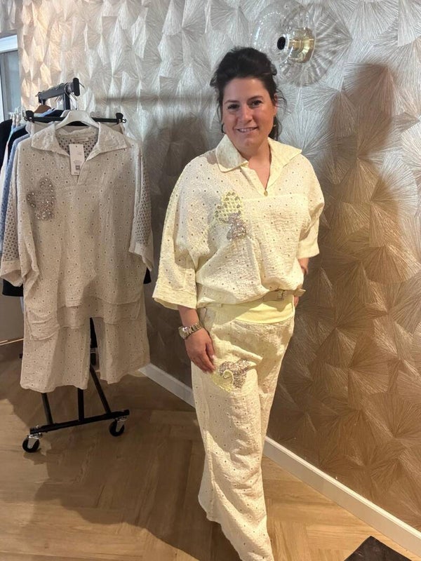 Bella comfort set geel