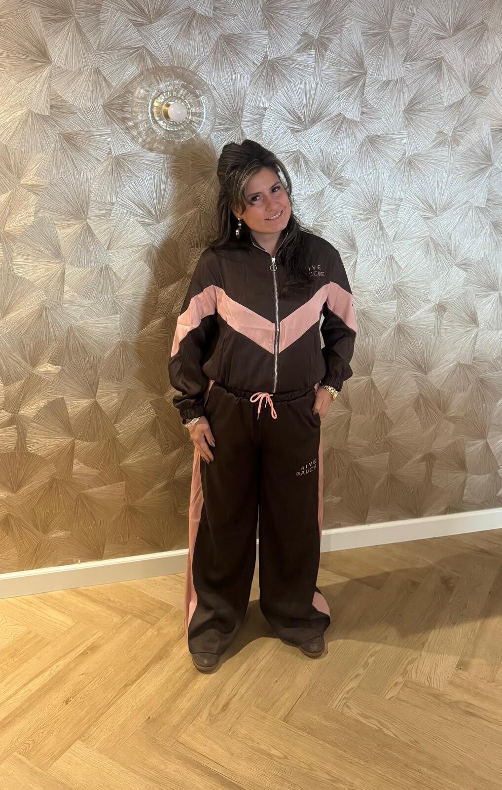 Retro Roze Tracksuit