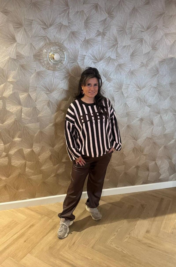 Oversized Striped Sweater