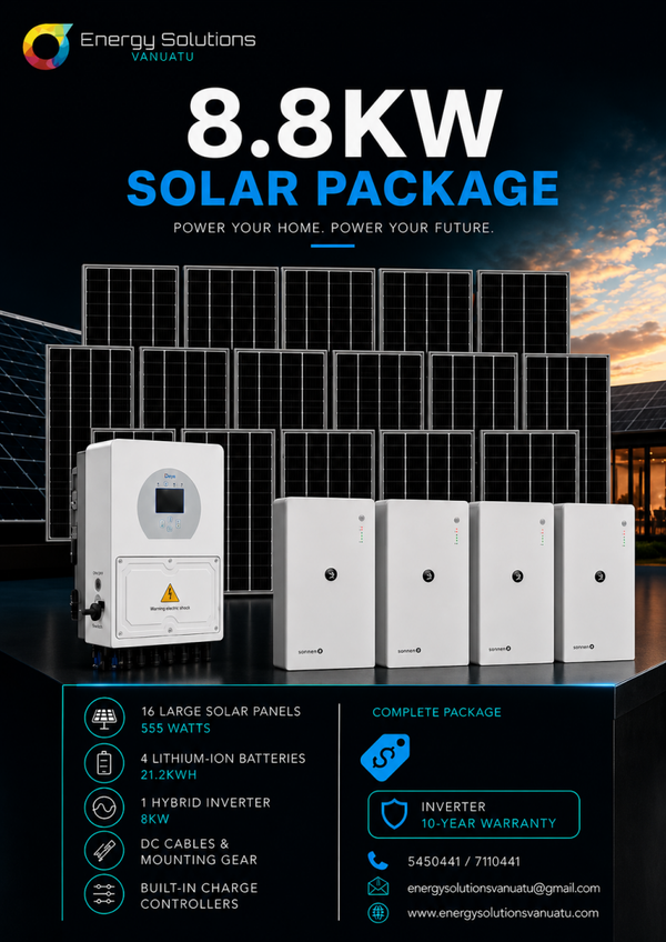 8.8 KW SOLAR PACKAGE