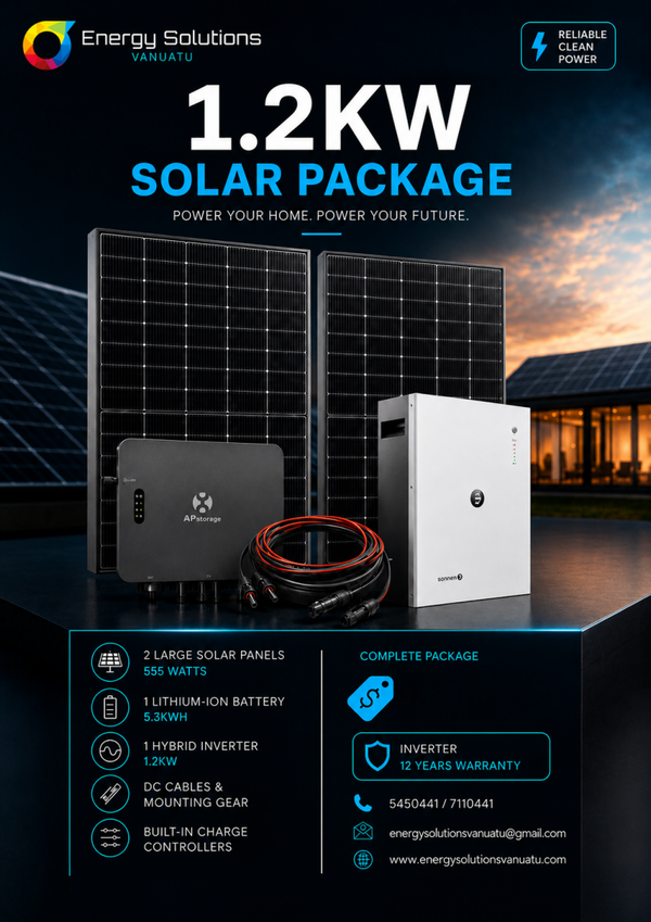 1.2K SOLAR PACKAGE