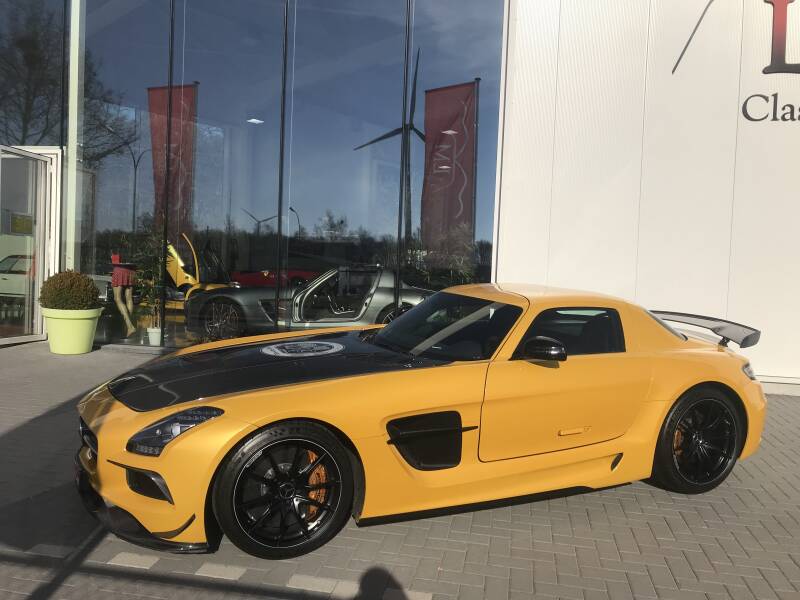 mercedes sls amg black serie