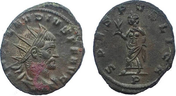 Roman Empire, Claudius II Gothicus Antoninianus (AD 268-270) / Spes, VF+