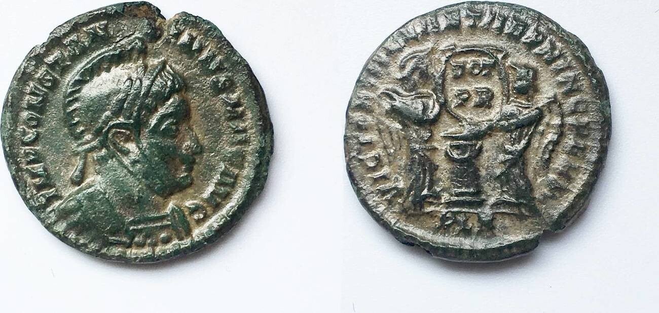 Roman Empire, Constantine I, AE Follis (AD 307-337) VF