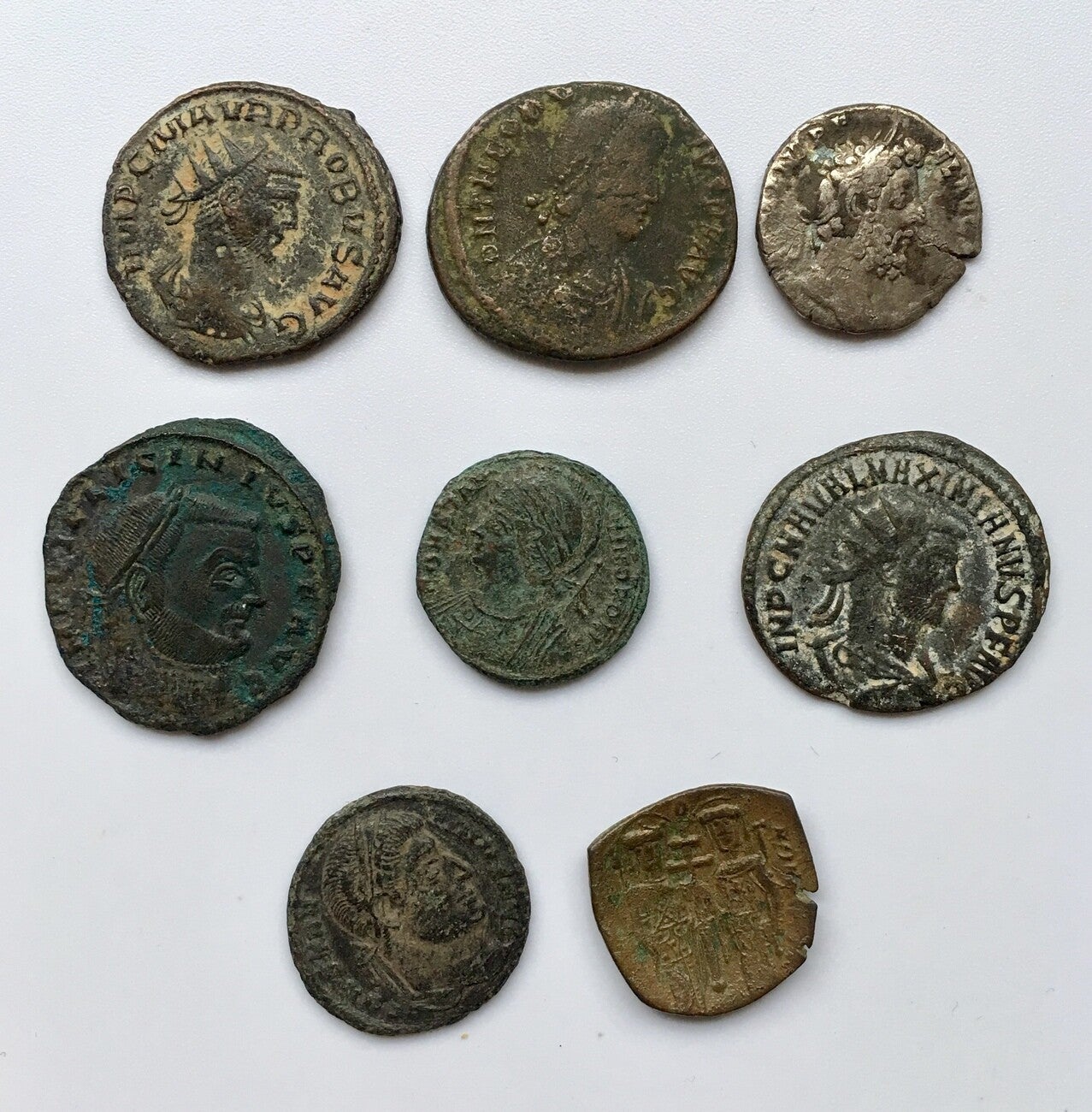 Roman Empire, Lot comprising 8 coins