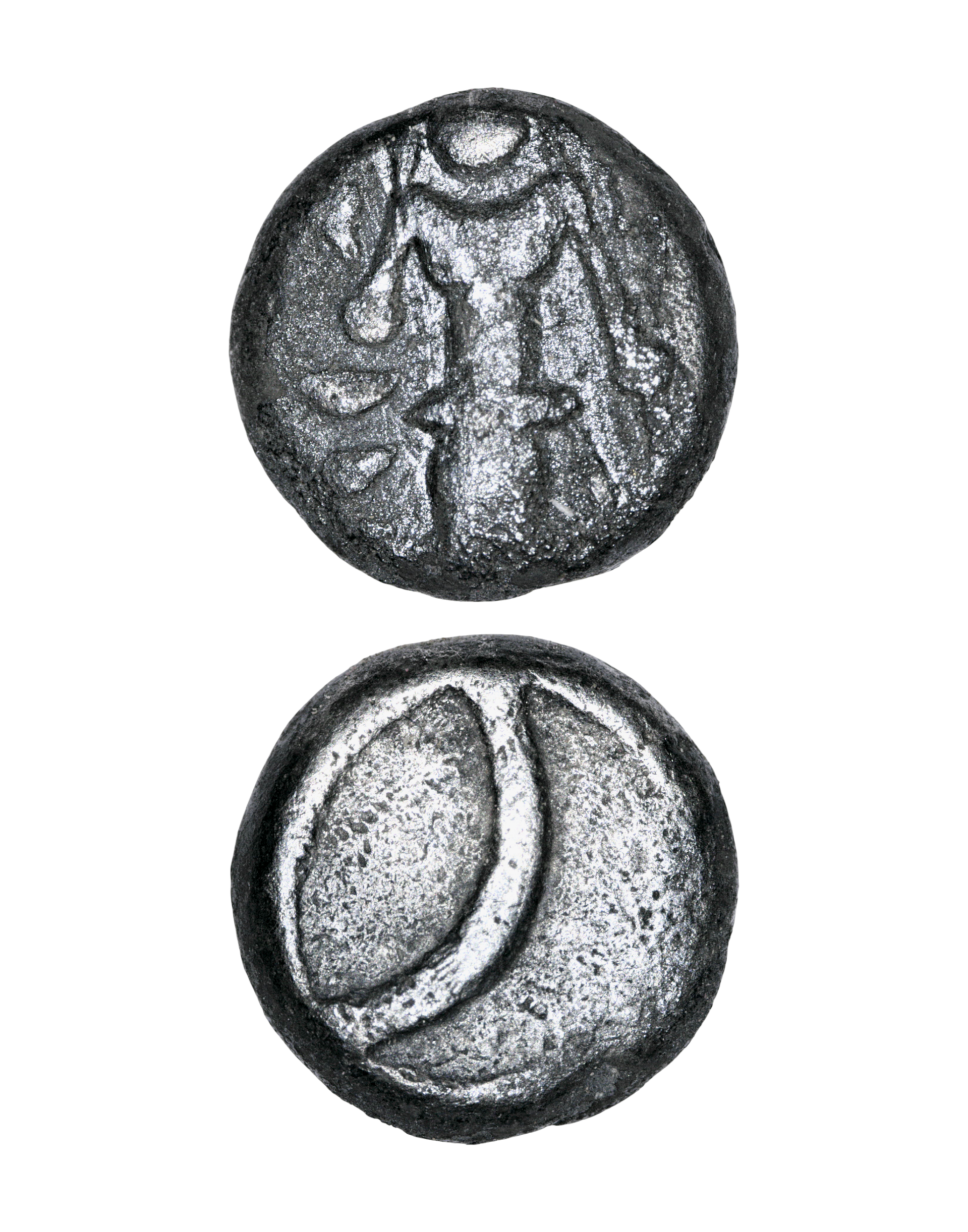 Rare British India – Madras Presidency Silver 1 Fanam (1764–1807 AD) – Authentic Hand-Struck Miniature Coin Ref: KM# 307 / Pridmore #19 Lot 3706