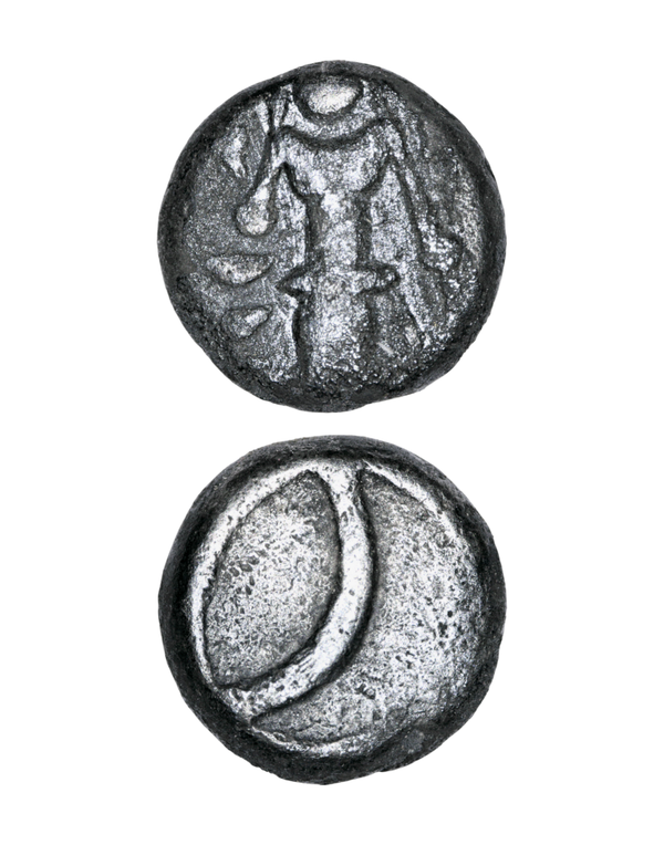 Rare British India – Madras Presidency Silver 1 Fanam (1764–1807 AD) – Authentic Hand-Struck Miniature Coin Ref: KM# 307 / Pridmore #19 Lot 3706