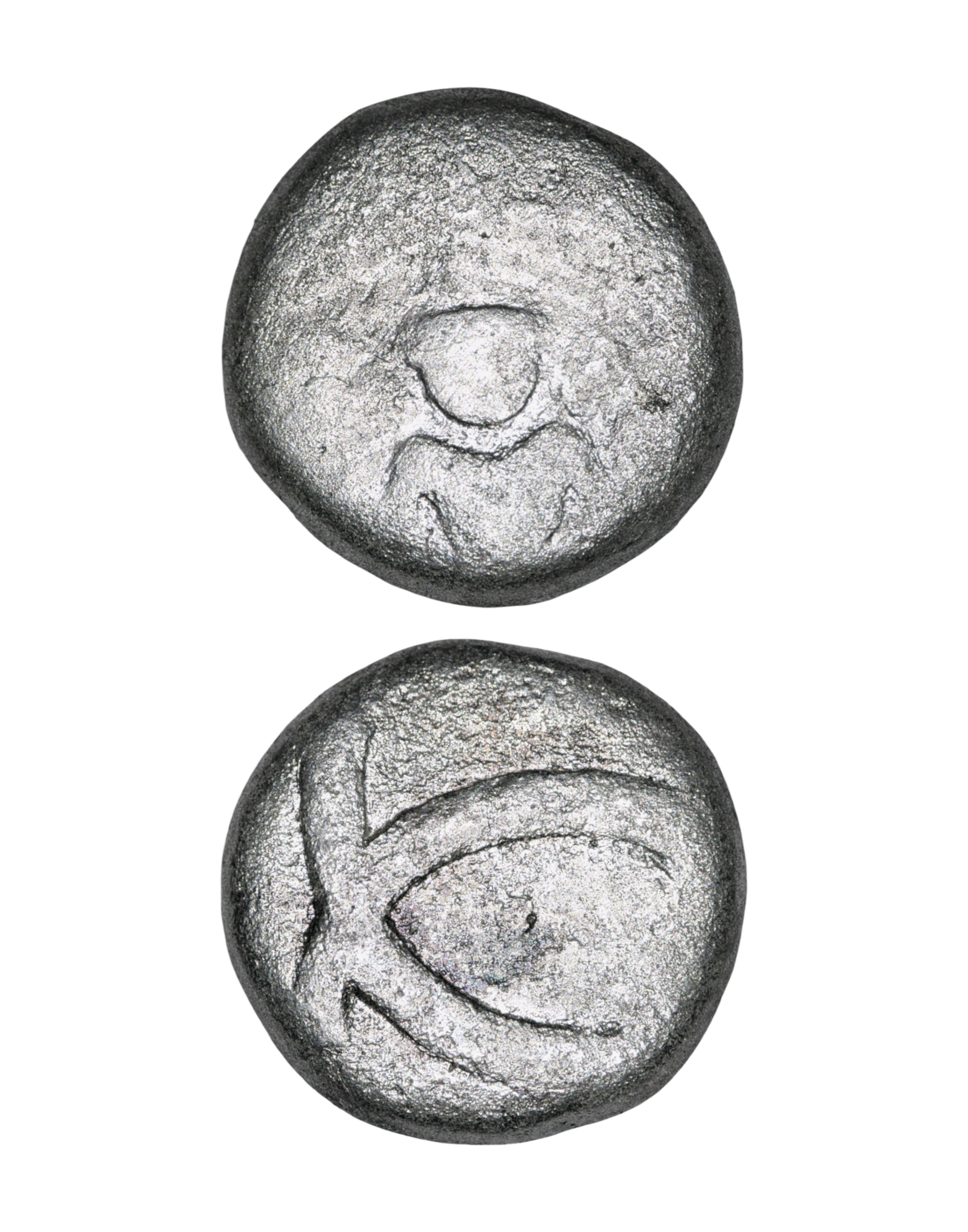 Rare British India – Madras Presidency Silver 1 Fanam (1764–1807 AD) – Authentic Hand-Struck Miniature Coin Ref: KM# 307 / Pridmore #19 Lot 3707