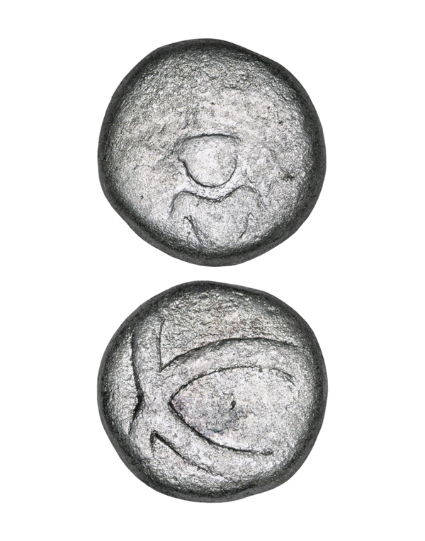 Rare British India – Madras Presidency Silver 1 Fanam (1764–1807 AD) – Authentic Hand-Struck Miniature Coin Ref: KM# 307 / Pridmore #19 Lot 3707