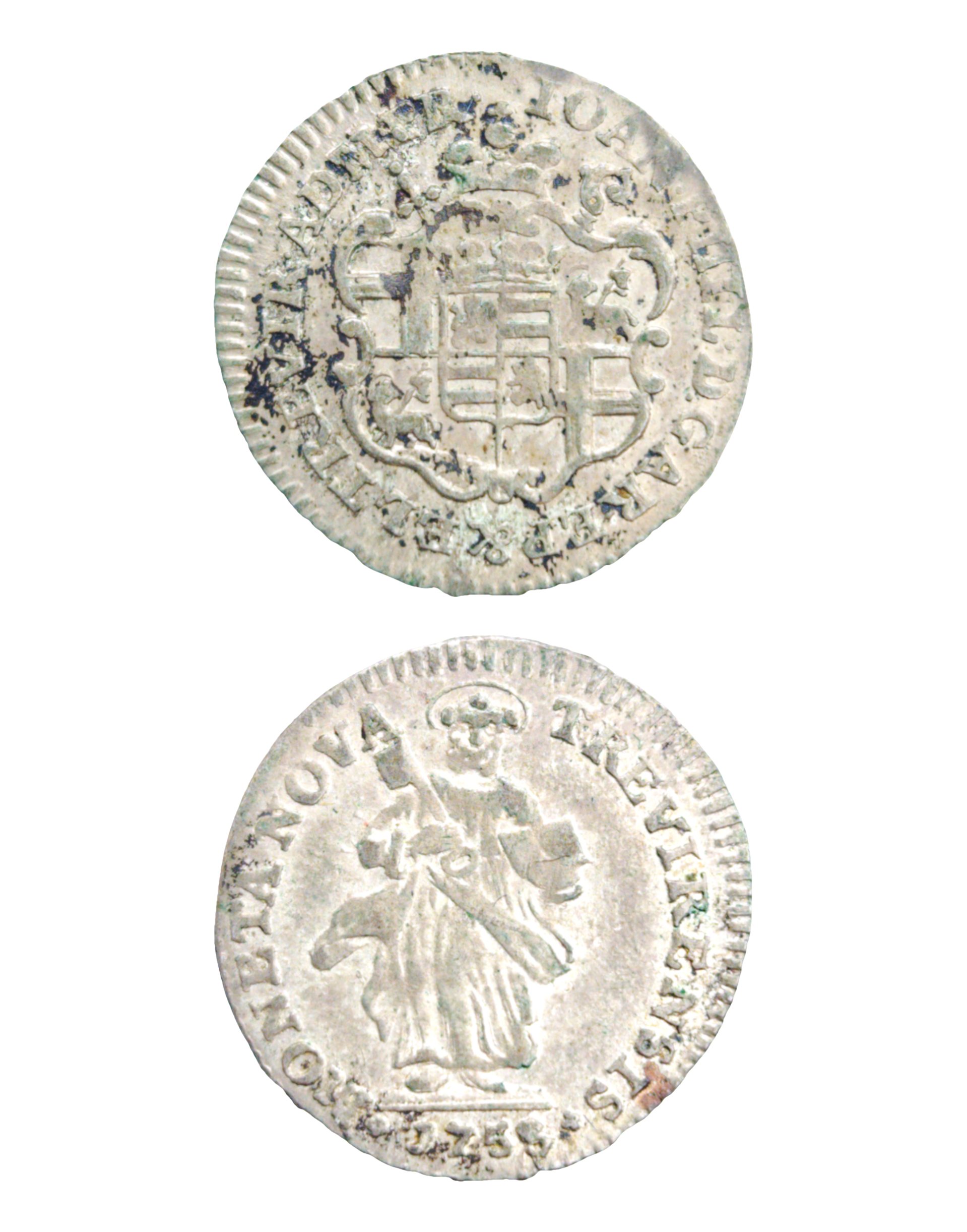 GERMANY, TRIER, Johann Philippe, Petermenger 1758NM, KM.284, very fine Lot:  3769