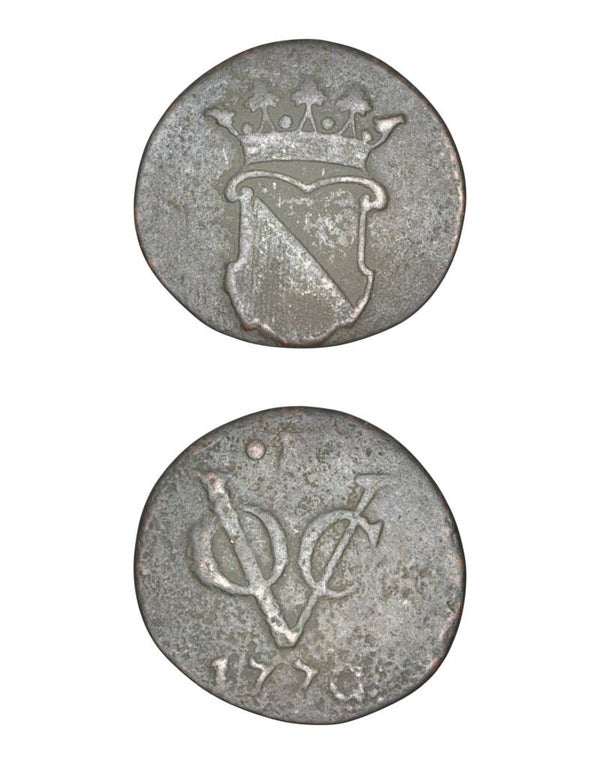 Netherlands East Indies (1601-1949)  ½ Duit 1770 Utrecht Ref: KM# 112 Lot:  3778