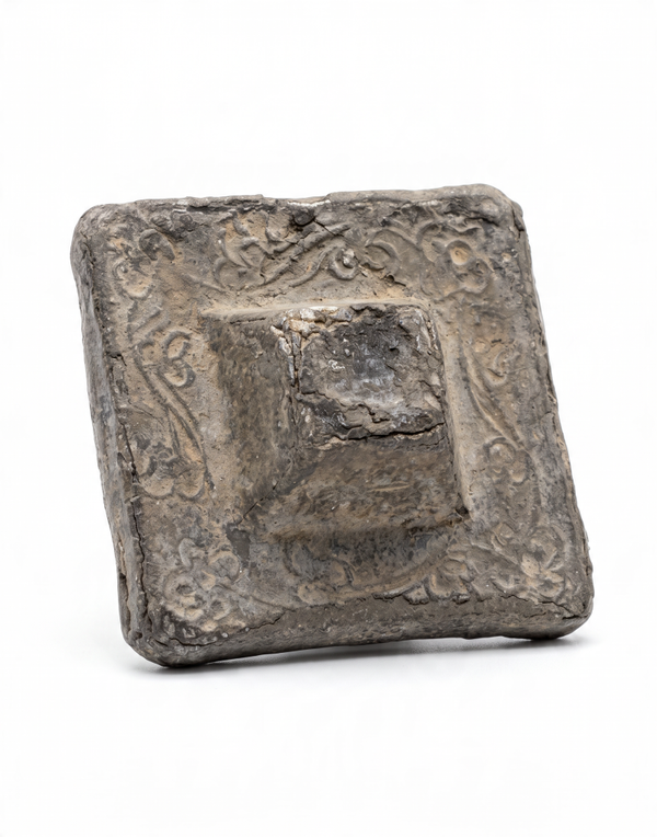 Rare Malaya / Malaysia – Sultanate of Pahang Tin Hat Money (1/4 Tampang / Tamlung) – AH 1295 (1878) Lot:  3826