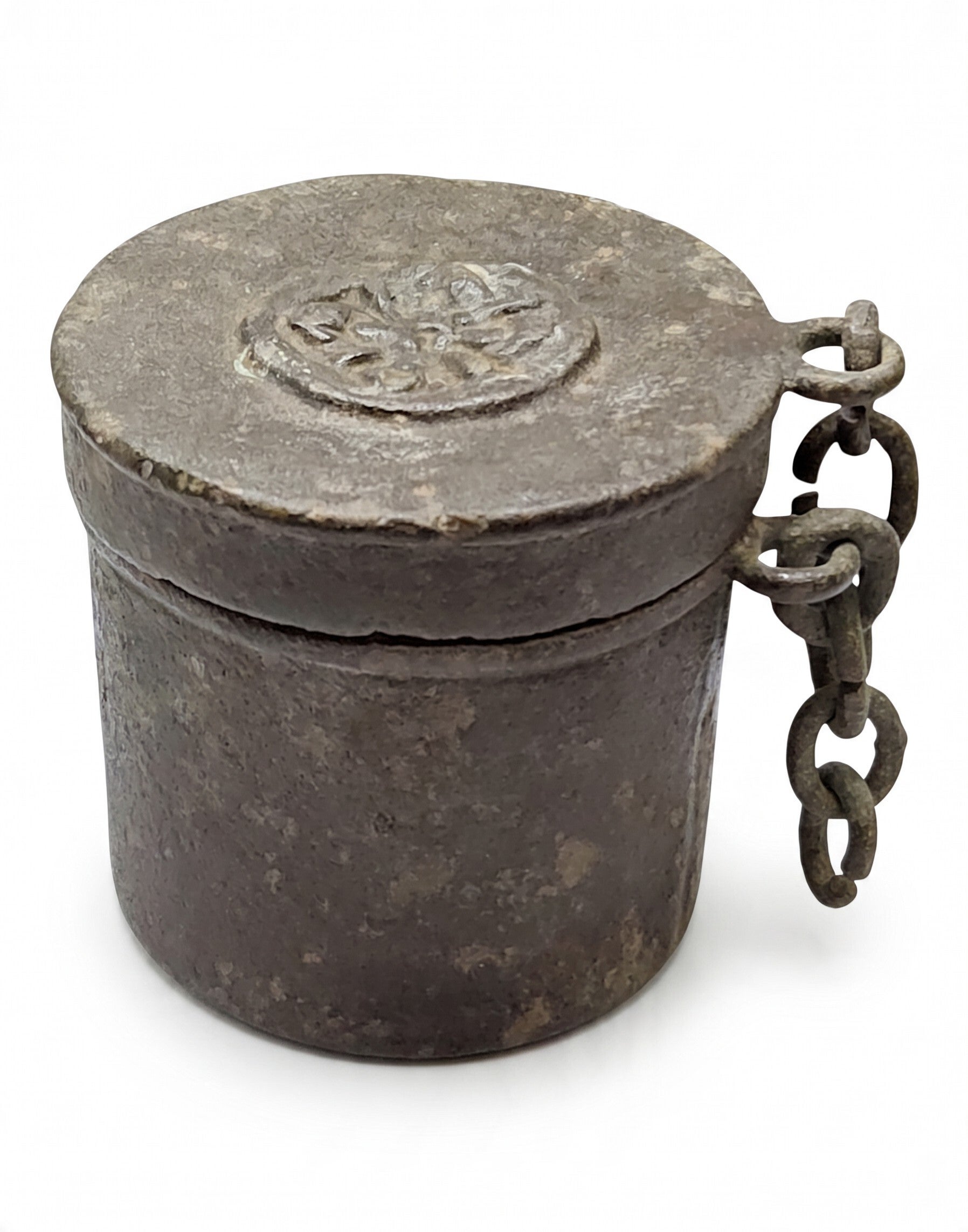 Antique Javanese Bronze Lime Container (Chunam) – 19th Century Lot:  3839