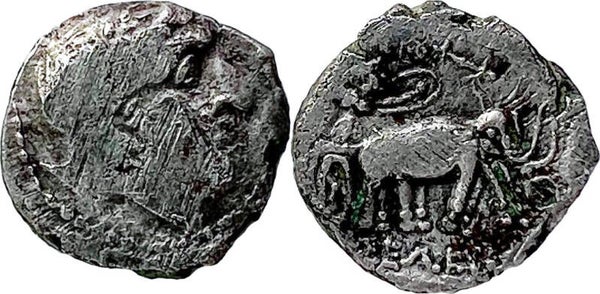 Seleukid Empire, Seleukos I Nikator - AR Obol. (ca 285-280 BC) Rare