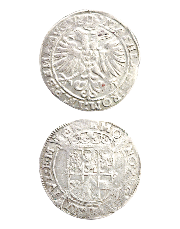 GERMANY, JULICH/KLEVE/BERG, 1 Schilling n.d., (1612-1613) Matthias, KM.40, veryy fine
