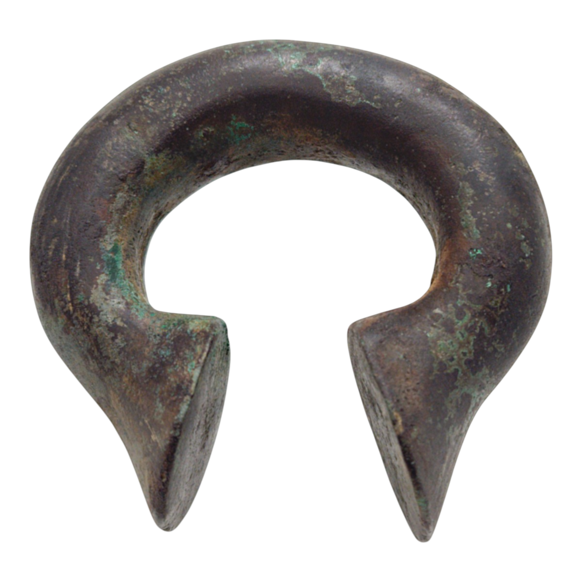 Southeast Asian. 1-5th Century, Bronze Bangle with beautiful patina (394 grams) Item number:  W5000